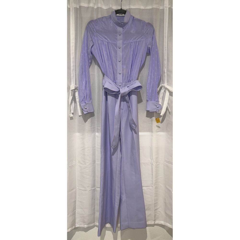 Lillie Rubin Vintage Collection 700 Purple Jumpsuit Spring Easter Old Money Sz 4
